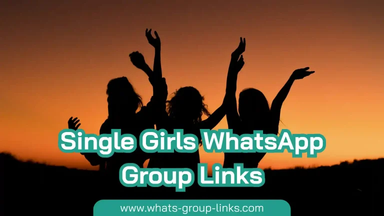 Single Girls WhatsApp Group Links