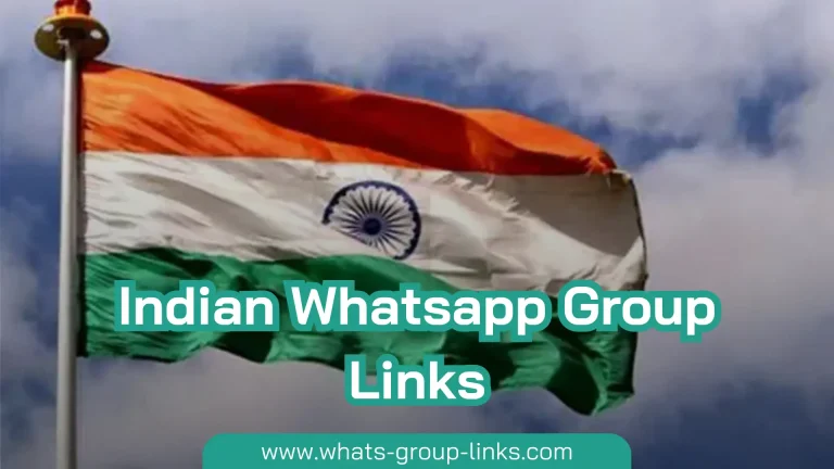 Indian WhatsApp Group Links