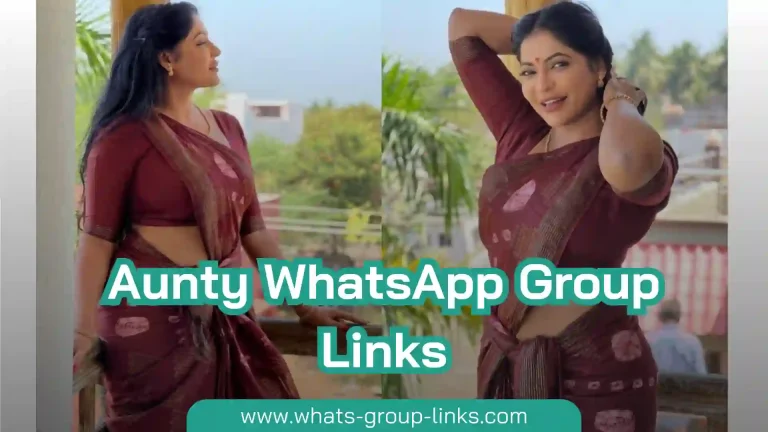 Aunty WhatsApp Group Links