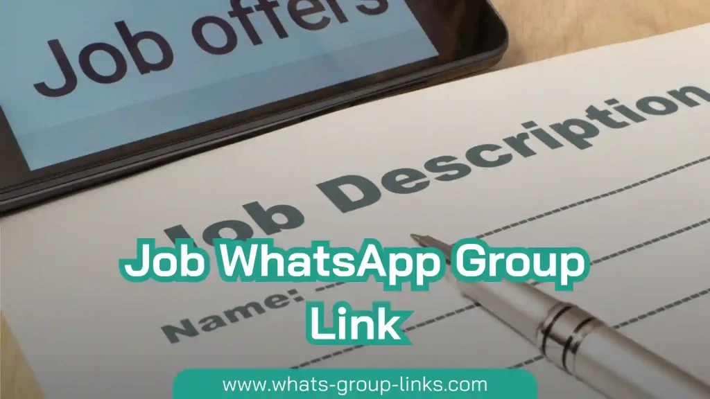 Job WhatsApp Group Link
