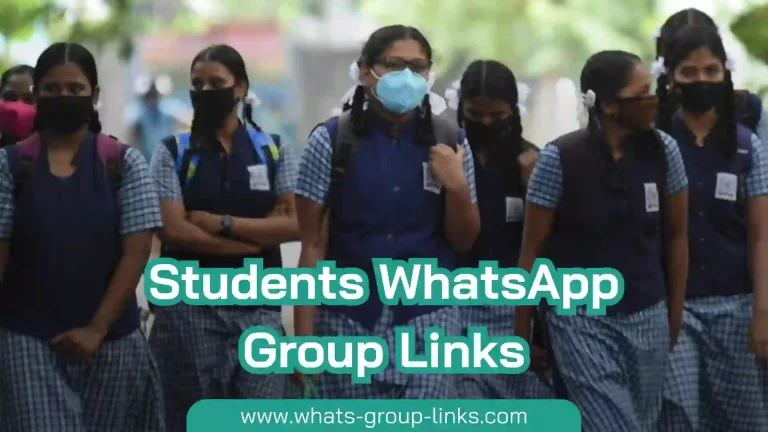 Students WhatsApp Group Links